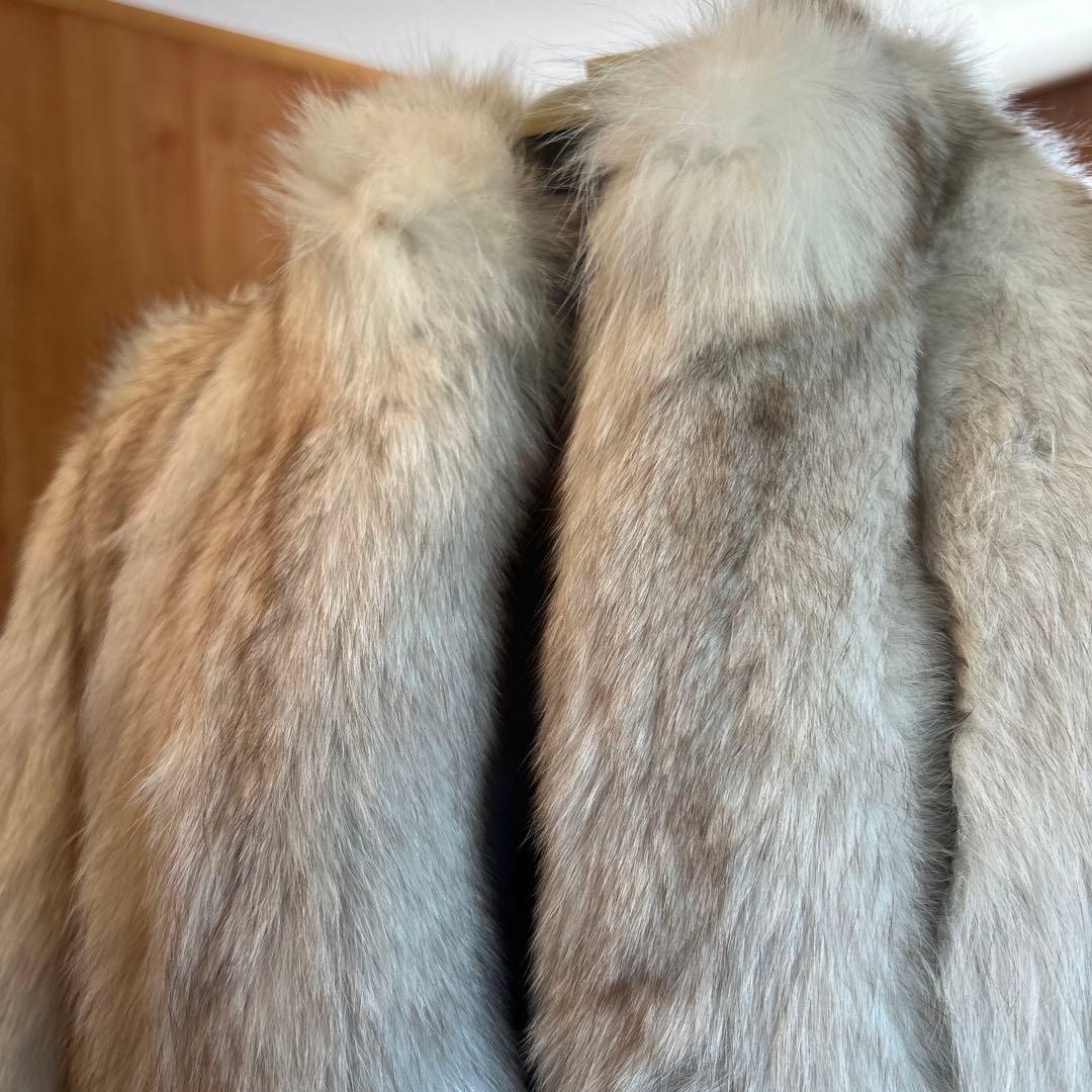 稀少◆HERMES エルメス　ミンクロングコート　毛皮　ヴィンテージ