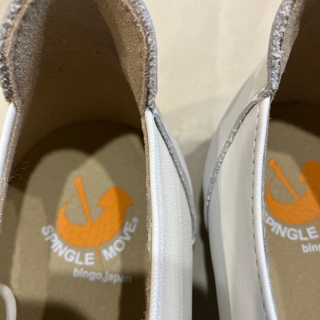 SPINGLE スピングル ホワイト レディーススニーカー スピングルムーブ