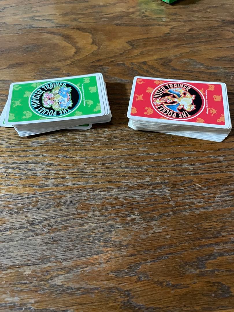 チ*読様 ポケットモンスター トランプ　赤緑　ポケモン　レトロ　※１枚欠損