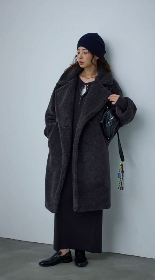 IAM テディロングコート