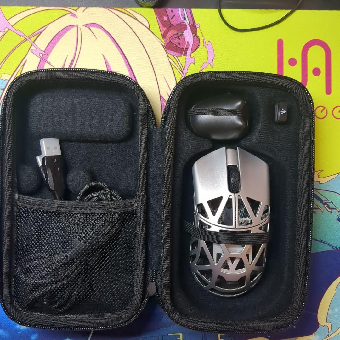 マウス・トラックボール WLMOUSE Beast X 8k silver