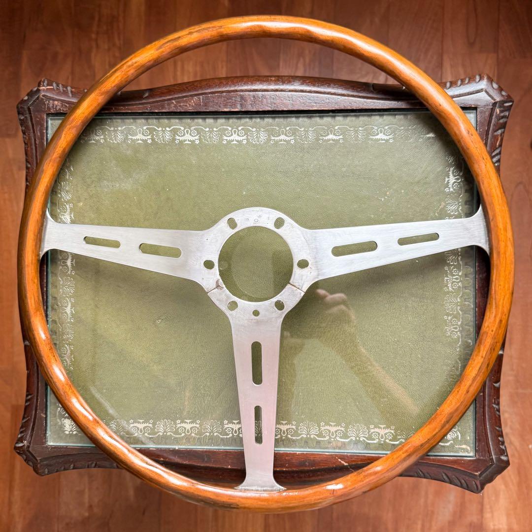 tora／希少1967伊車Ghia450SS用ウッドステアリング