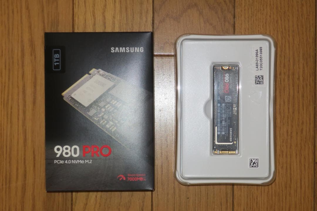 Samsung 980 PRO 1TB 内蔵型SSD NVMe M.2