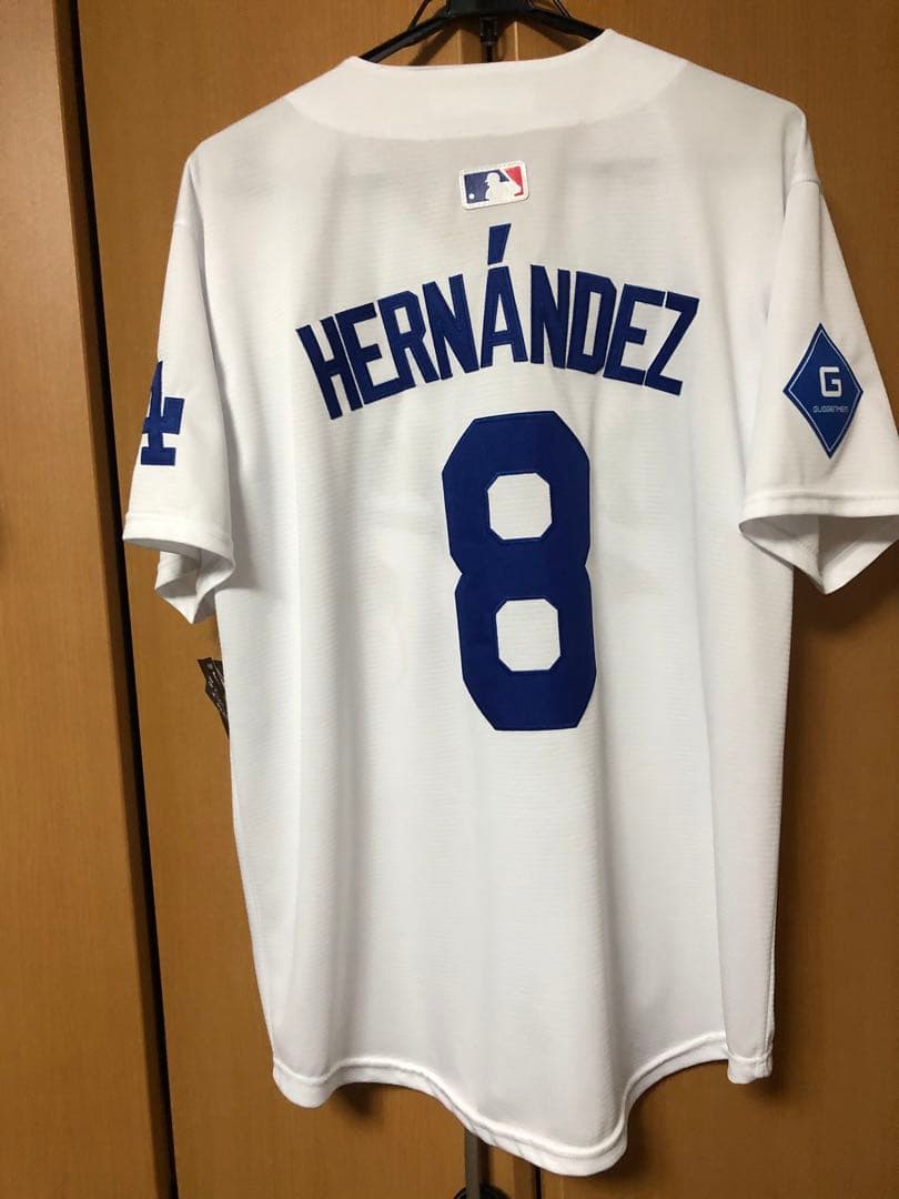 ま*う様 ドジャース　キケ　ヘルナンデス　ユニホーム　L 未使用
