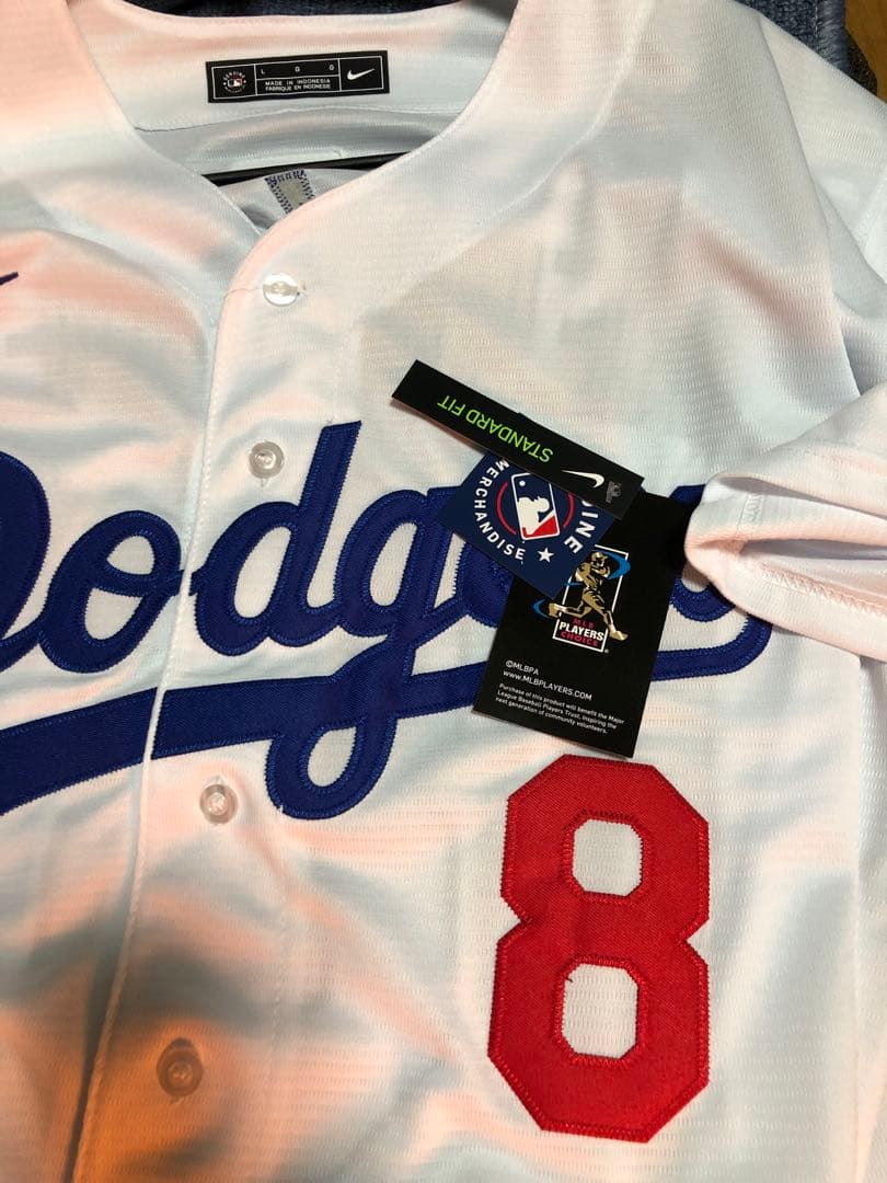 ま*う様 ドジャース　キケ　ヘルナンデス　ユニホーム　L 未使用