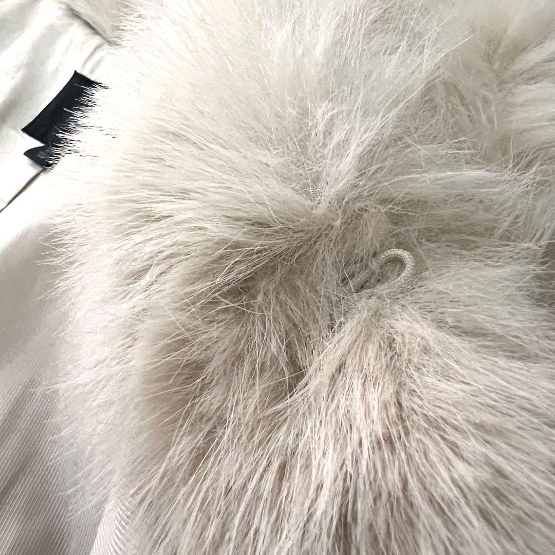 未使用【ZARA/ザラ】ショートフェイクファーコート S ライトベージュ