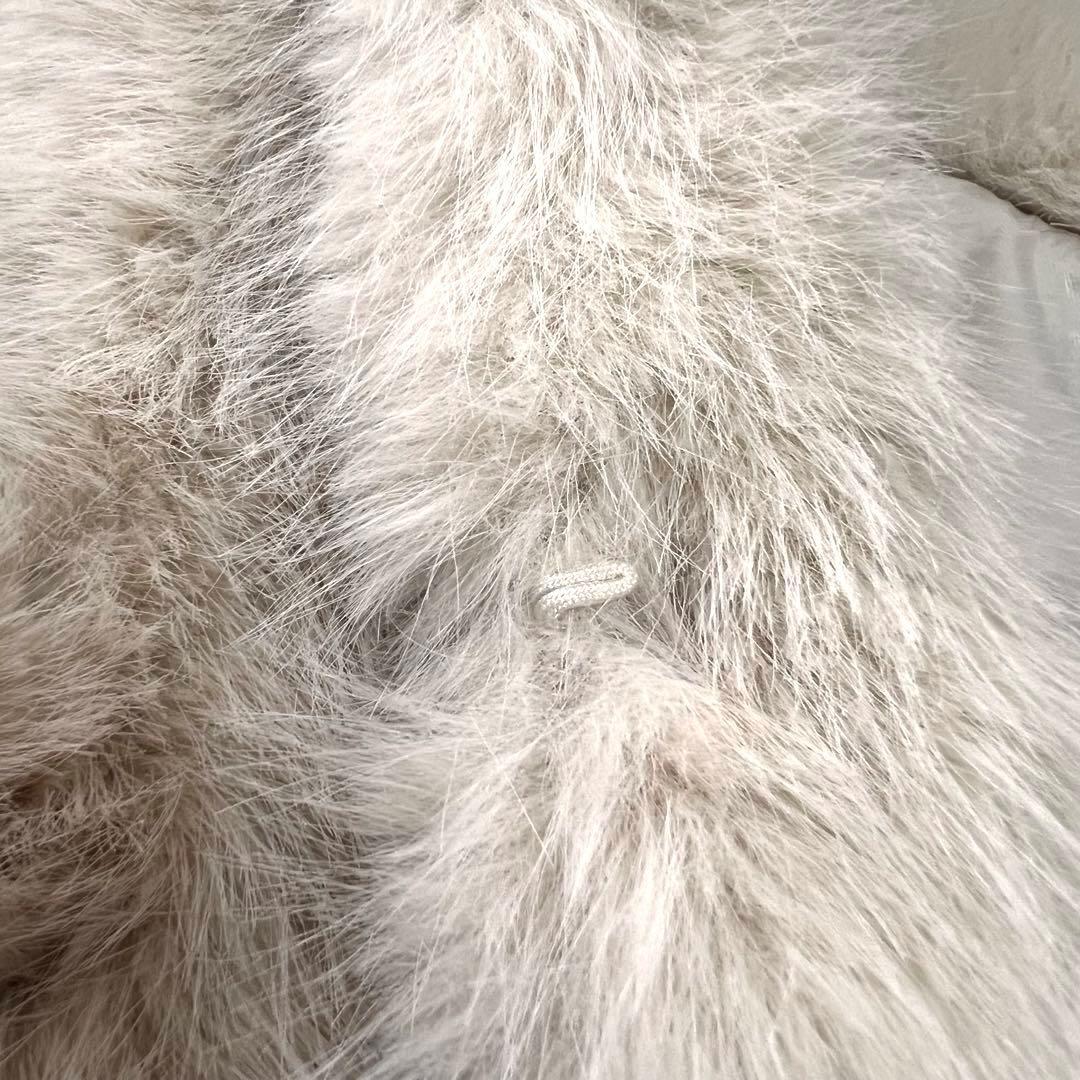 未使用【ZARA/ザラ】ショートフェイクファーコート S ライトベージュ