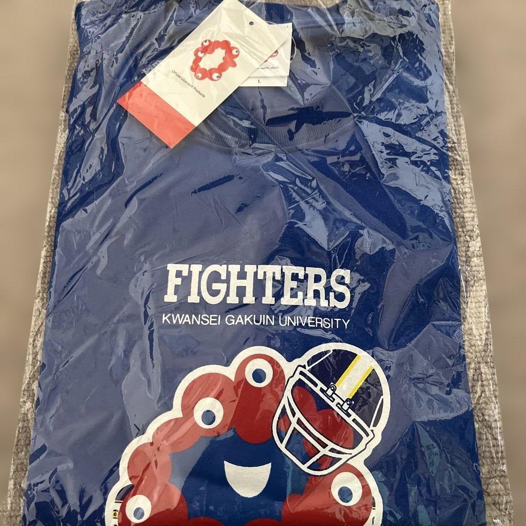 関西学院大学ファイターズ×ミャクミャク 万博コラボTシャツ Lサイズ 限定品