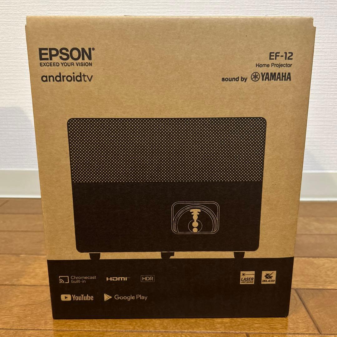 EPSON EF-12 Android TV プロジェクター