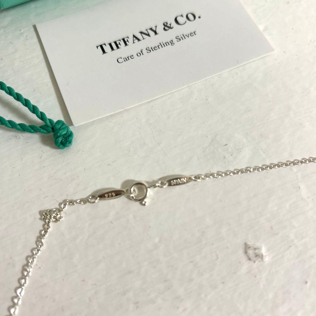 ティファニー エルサペレッティ 5連オープンハートネックレス