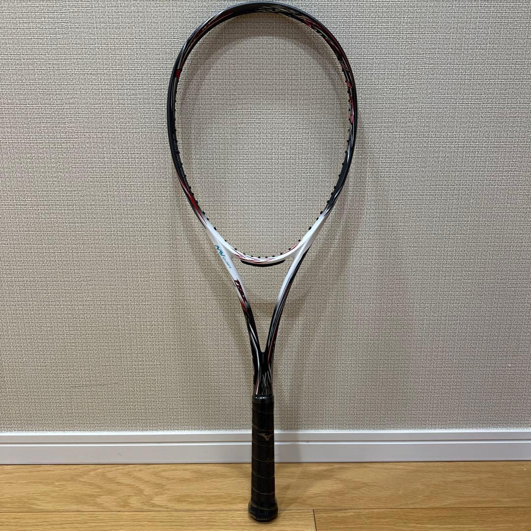 ⭐️新品未使用⭐️ミズノソフトテニスラケット スカッドPRO-R 0U 黒/白/赤