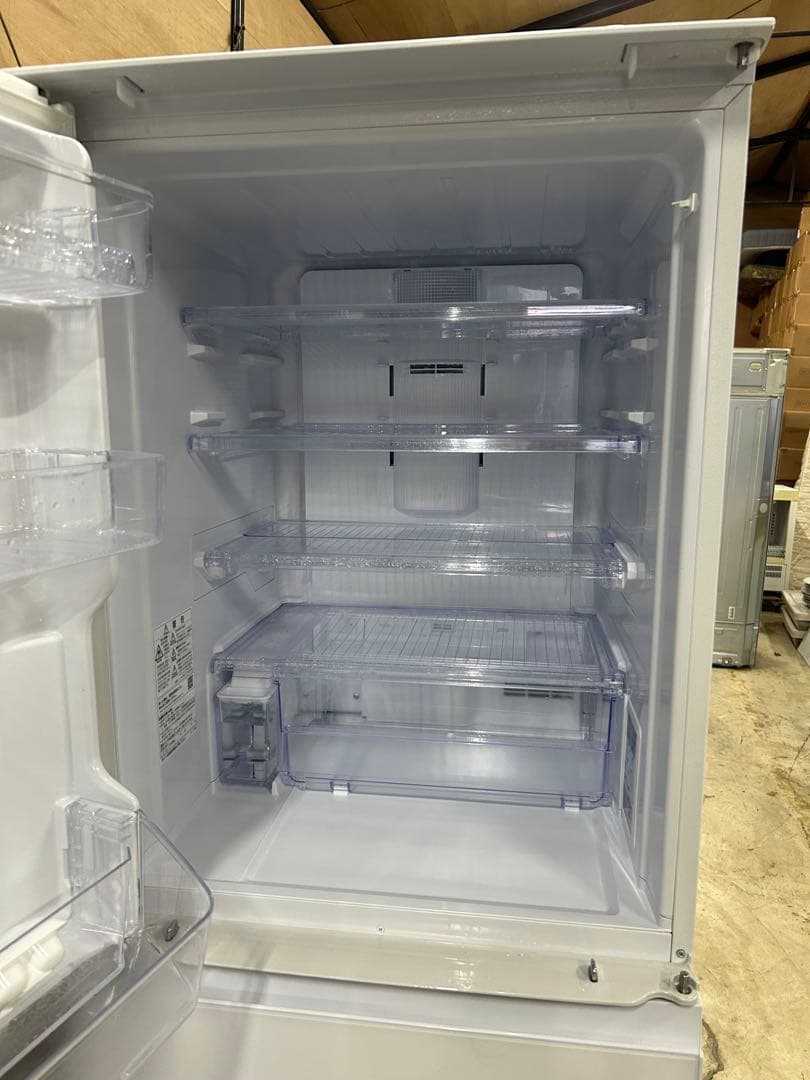 SHARP 冷蔵庫 SJ-GW35J-W 350L どっちもドア2022年製