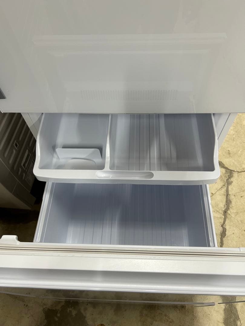 SHARP 冷蔵庫 SJ-GW35J-W 350L どっちもドア2022年製