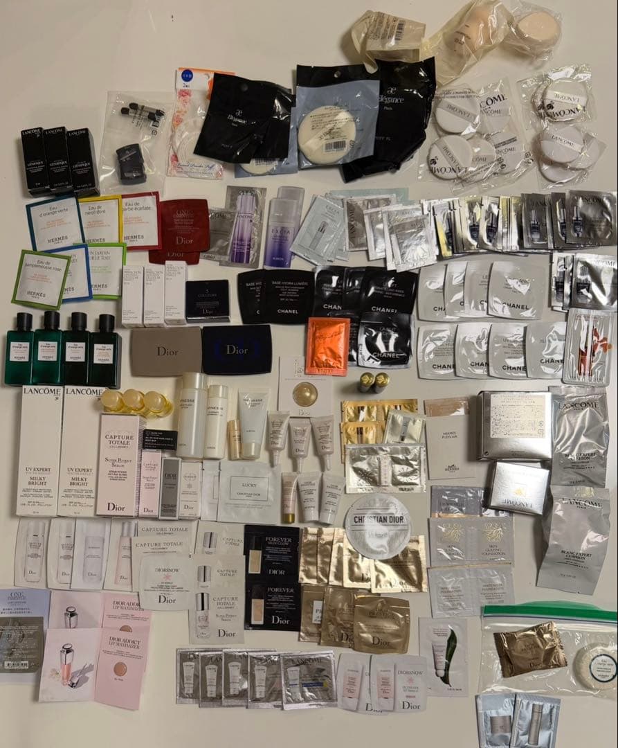 ディオール　CHANEL エルメス　基礎化粧品　下地　ファンデなど　まとめ売り