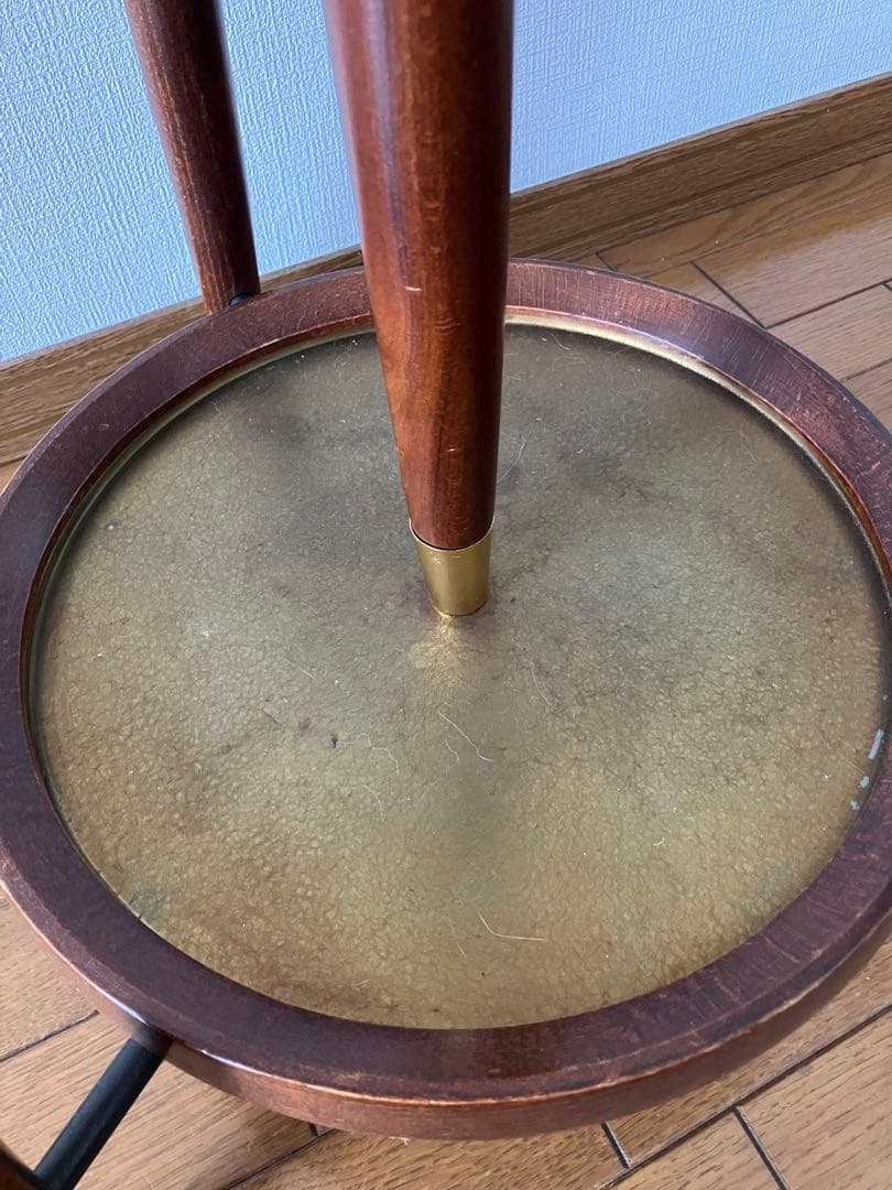 大幅お値下げ❗️【秋田木工】木製ハンガーラック　曲木　昭和レトロ