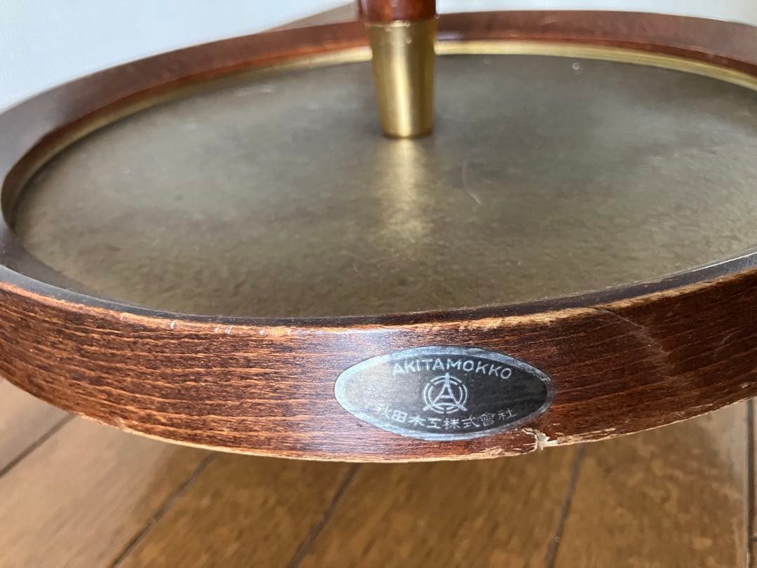 大幅お値下げ❗️【秋田木工】木製ハンガーラック　曲木　昭和レトロ