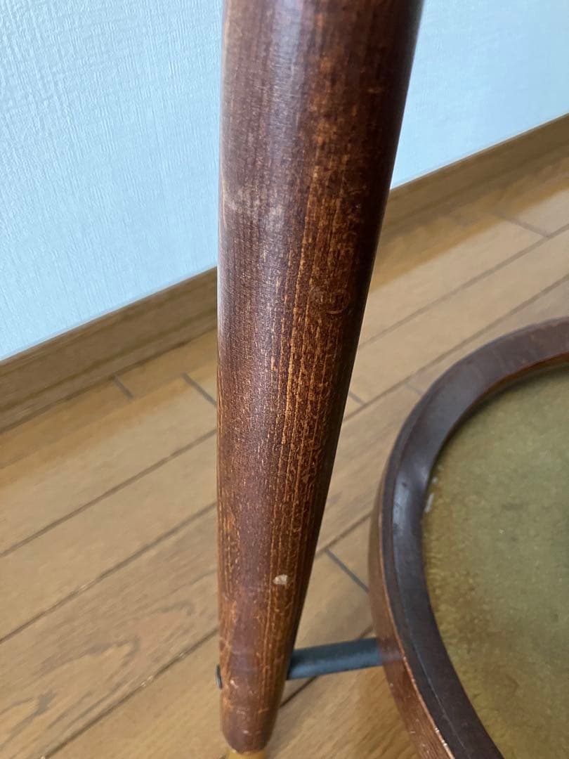 大幅お値下げ❗️【秋田木工】木製ハンガーラック　曲木　昭和レトロ