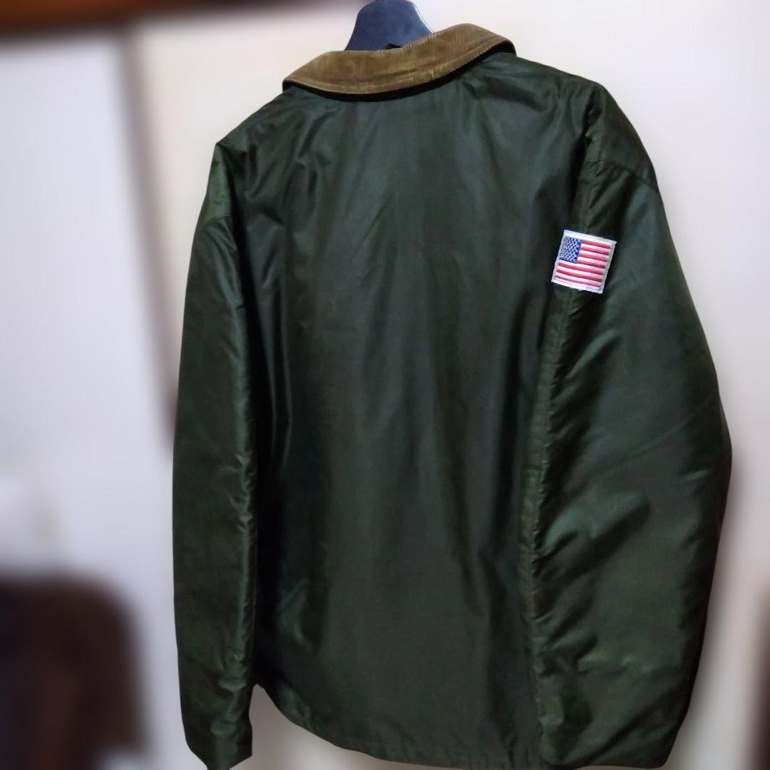 実物U.S. NAVY デッキジャケット ECWI。12/25迄、その後削除品。