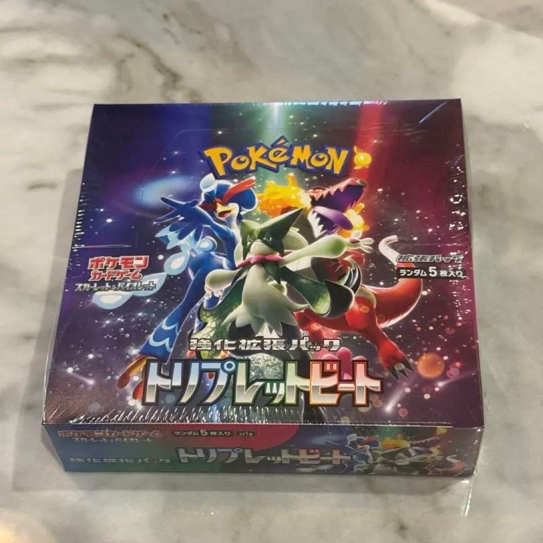 【新品未開封シュリンク付き】トリプレットビート　1box ポケモンカード