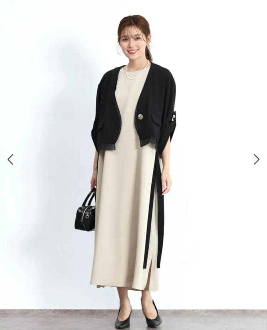 スコットクラブ　FENNEL アンティークボタンショートジャケット