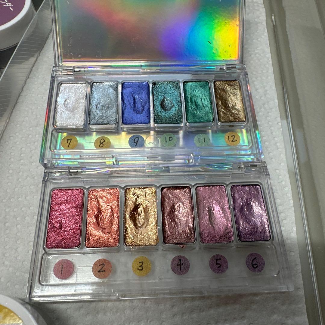 【美品】ネイルアート パウダー各種 大量 まとめ売り 33種類 ミラーパウダー等