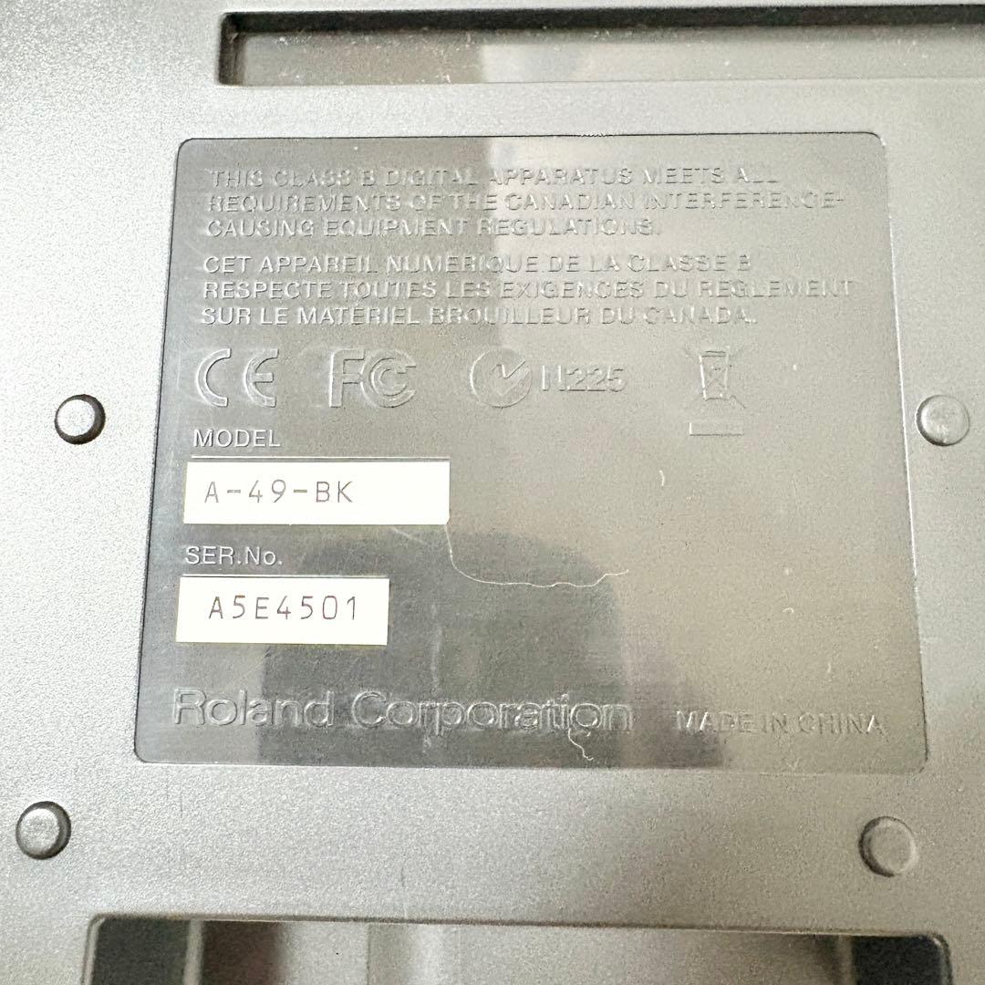 Roland A-49 MIDIキーボード 49鍵 USB　ローランド　軽量
