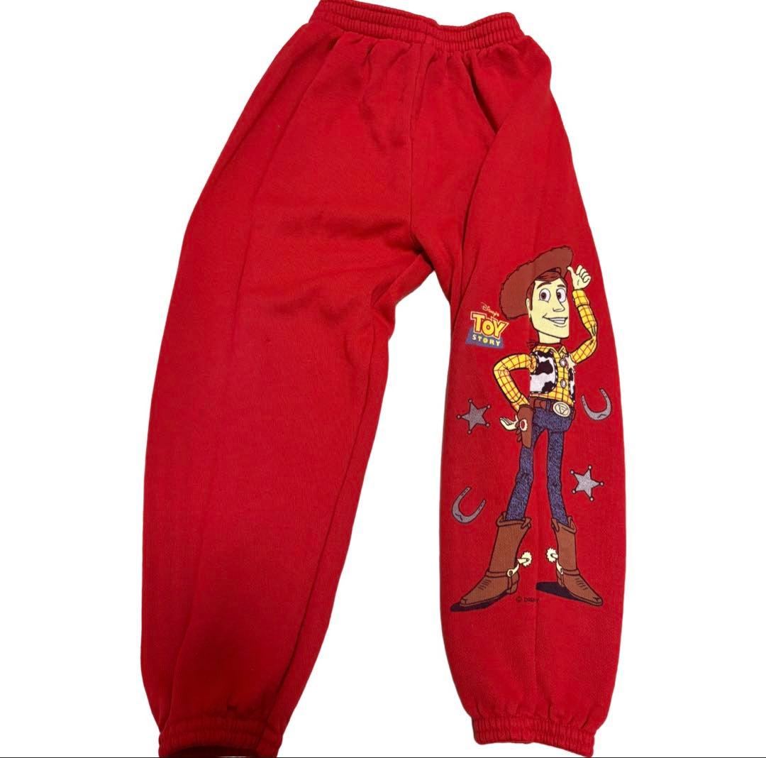 ビンテージ　レア　ディズニー　トイストーリー　ズボン　ウッディ