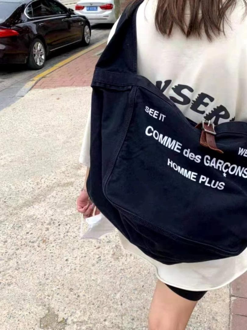 新品未使用 コムデギャルソンオムプリュス　2way　ショルダーバッグ 黑