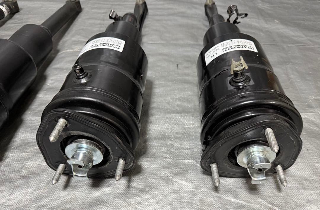 レクサス 純正 UVF46 LS600hl エアサス サスペンション セット