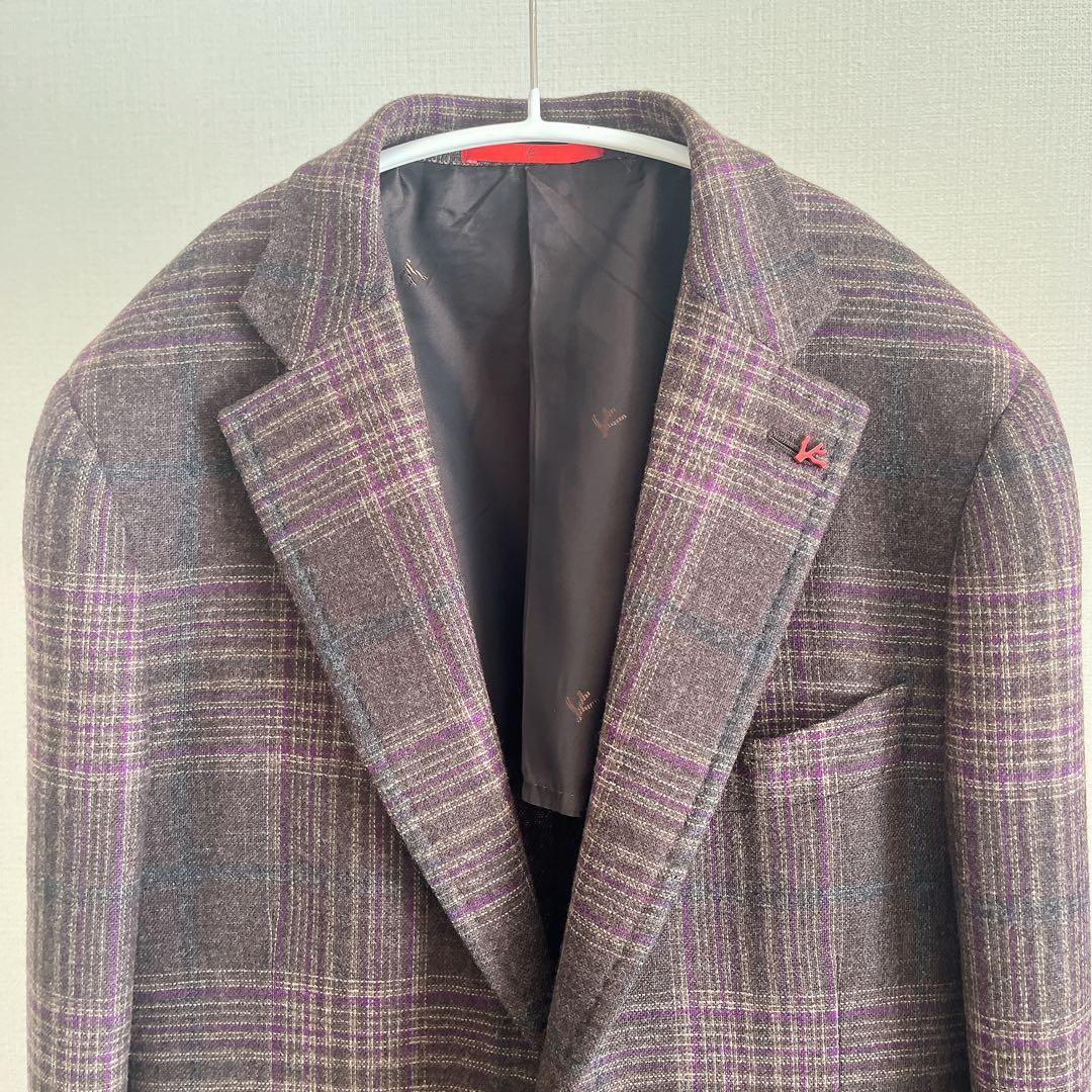 【週末限定値引き済み】ISAIA イザイア ウールカシミヤ テーラードジャケット