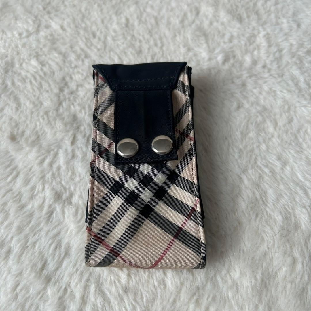 希少✨バーバリー ノバチェック ボディバッグ ショルダーバッグ ロゴプレート