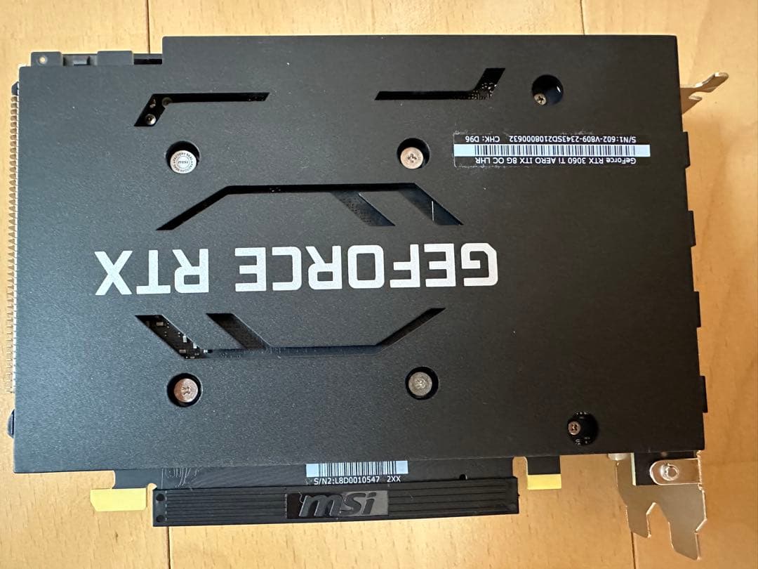 グラフィックボード・グラボ・ビデオカード GeForce RTX 3060 Ti AERO ITX 8G OC LHR