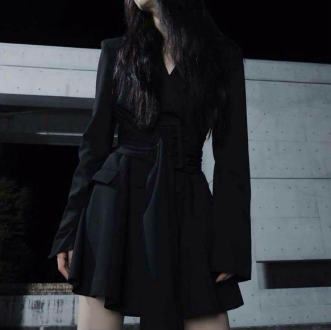 ジャケット・アウター Meltthelady thick belt jacket onepiece
