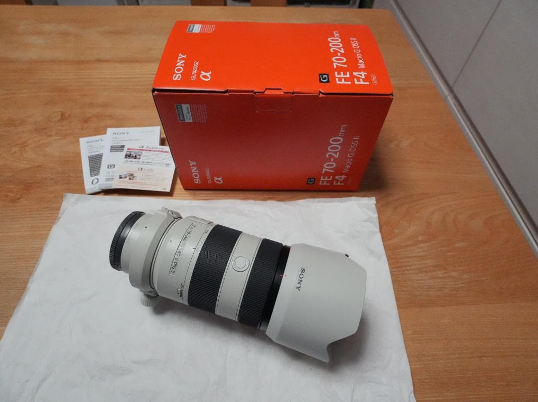 望遠&マクロ SONY FE70-200mm F4 MacroG OSS II