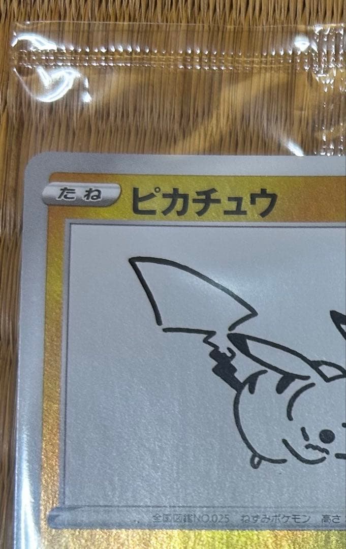 ピカチュウ：YU NAGABA×ポケモンカードゲーム PROMO S-P 未開封