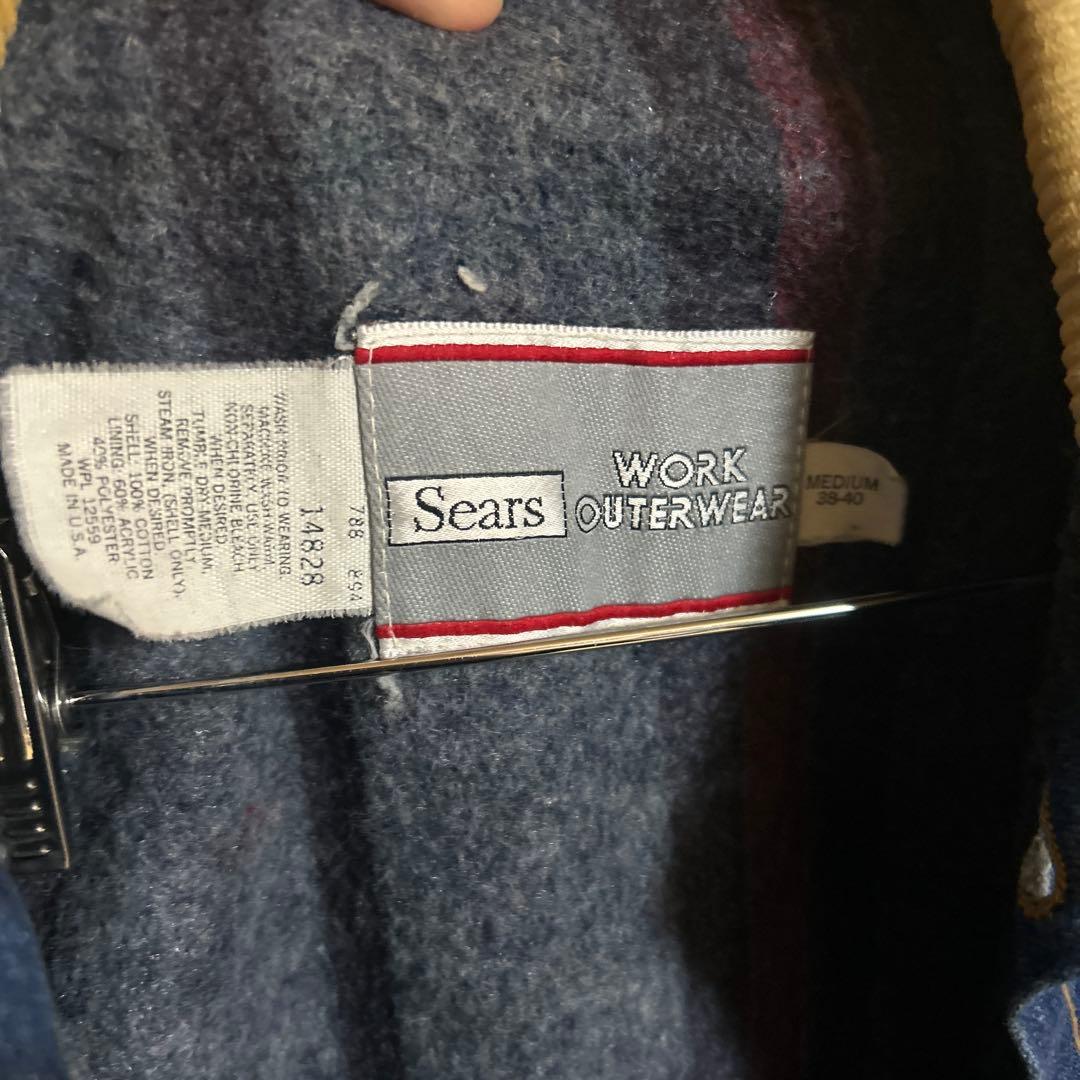 sears カバーオール デニムジャケット ブランケット
