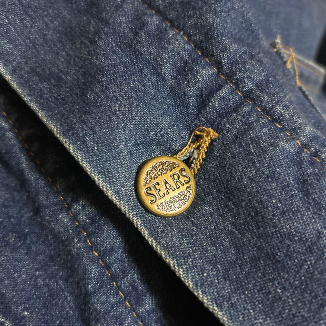 sears カバーオール デニムジャケット ブランケット