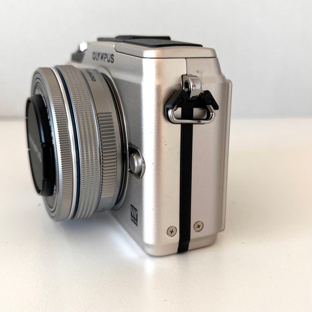 【美品】OLYMPUS PEN E-PL2 シルバー　付属品多数