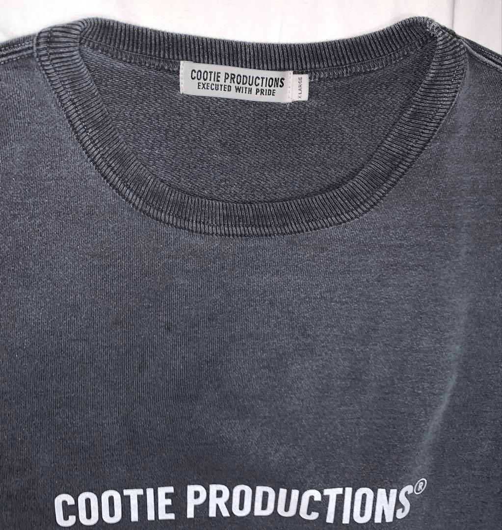 COOTIE Pigment Dyed Sweat Crew クーティー XL