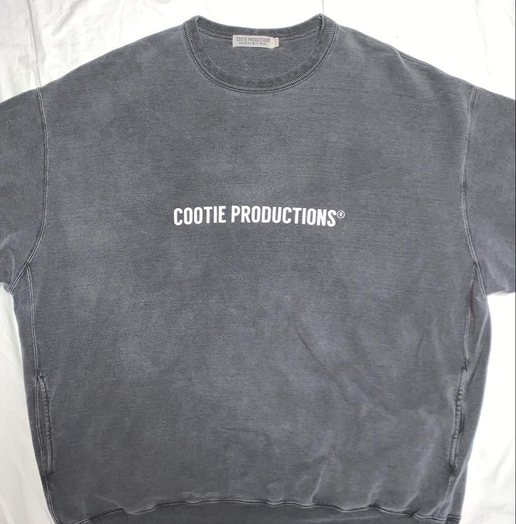 COOTIE Pigment Dyed Sweat Crew クーティー XL