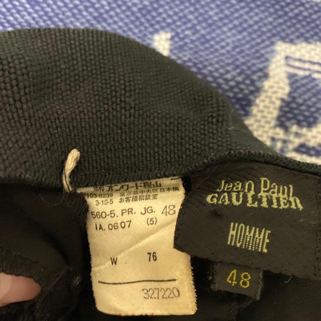 Jean Paul GAULTIER ゴルチエ スラックス　パンツ ジップ