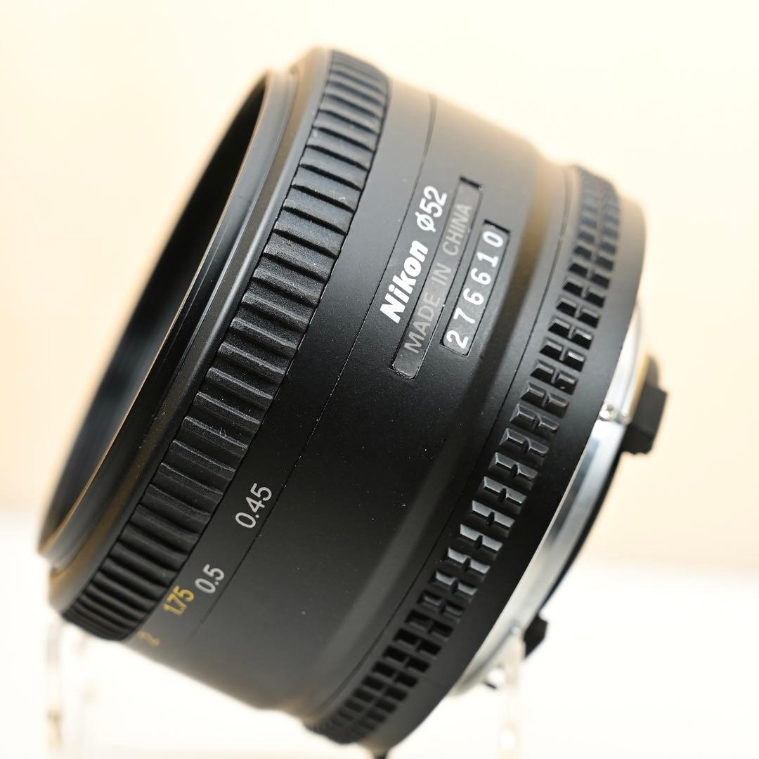 美品　Nikon AF NIKKOR 50mm f/1.8D レンズ