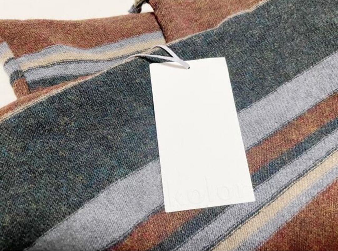 美品タグ付き　定価5万円　カラー　大伴ストール