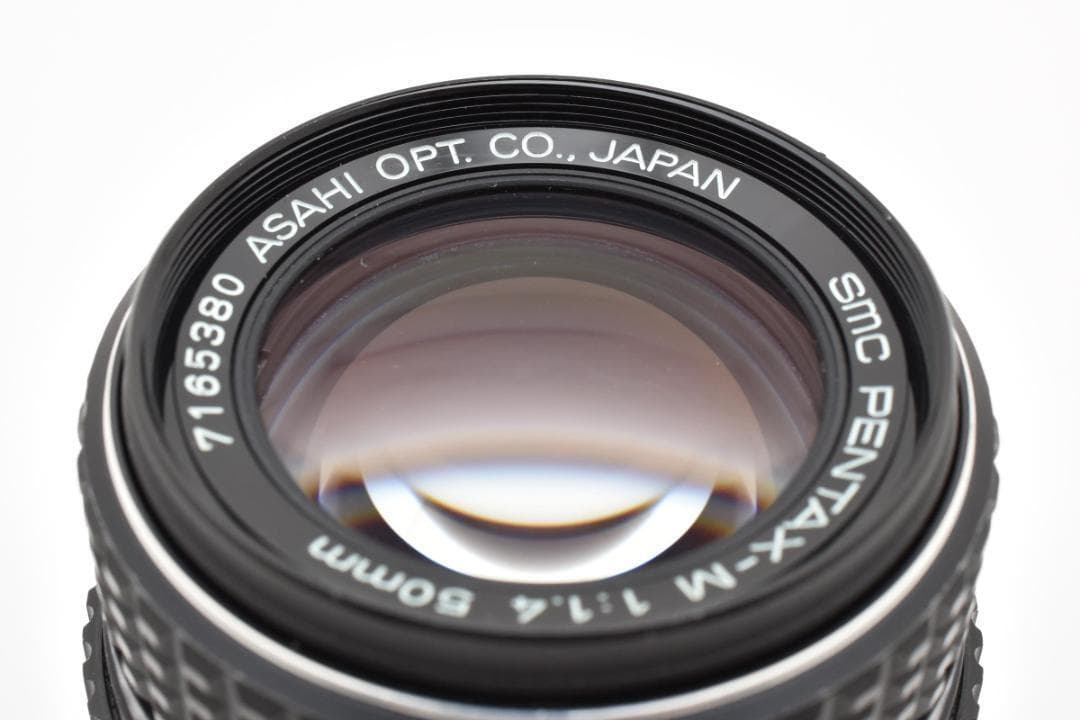 SMC PENTAX-M 50mm F1.4 フィルター フード付 C072