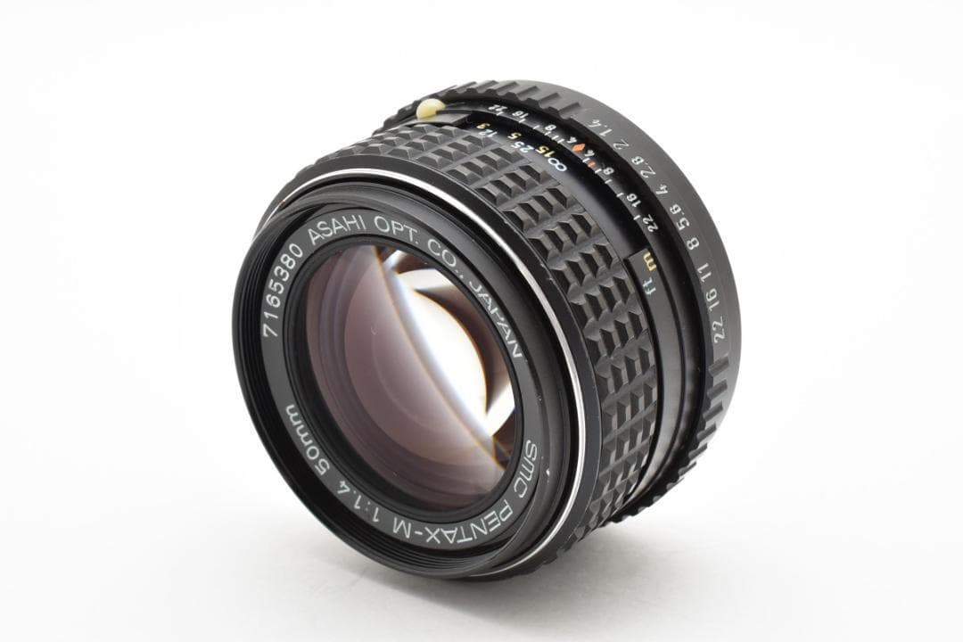 SMC PENTAX-M 50mm F1.4 フィルター フード付 C072