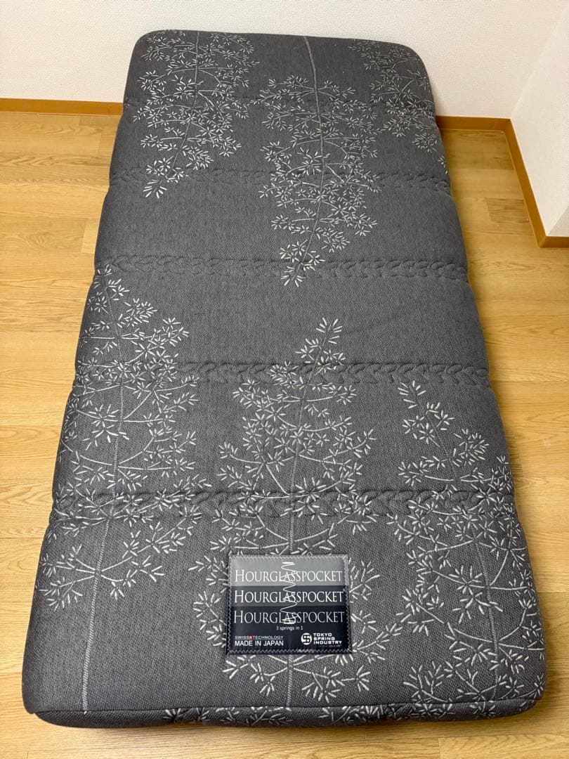 「新井家具店高級ベッド」東京スプリング　アワーグラスアールグレイ