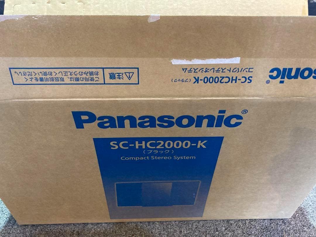 パナソニック ミニコンポ Bluetooth対応/SC-HC2000-K
