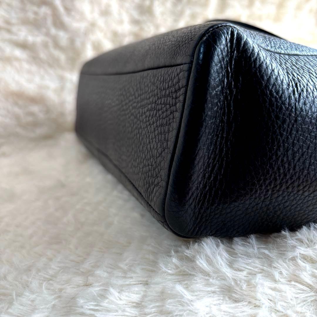 あゆみん美品 コーチ ハンドバッグ ショルダー 2way レザー シボ革