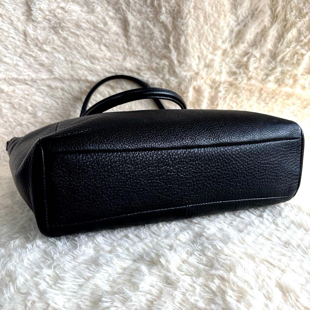 あゆみん美品 コーチ ハンドバッグ ショルダー 2way レザー シボ革