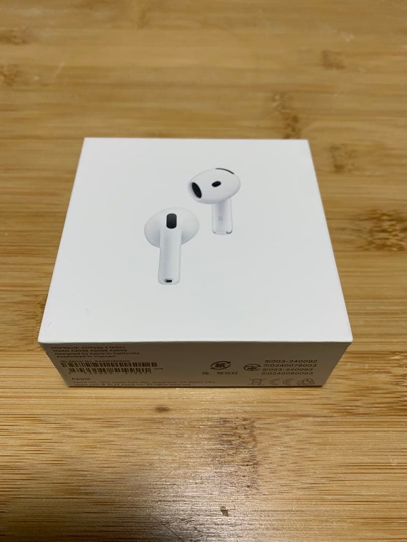 【新品未開封】AirPods 第4世代 アクティブノイズキャンセル搭載